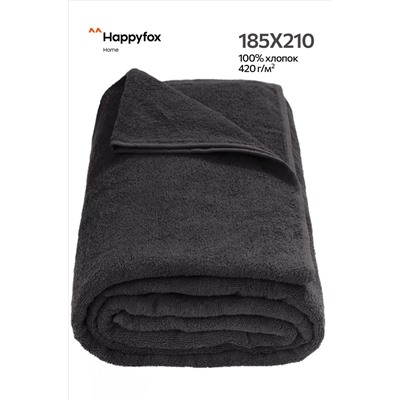 Махровая простыня 185Х210 Happy Fox Home