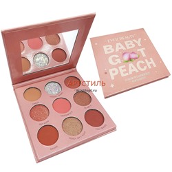 Farres HB210-01 (3121E) Тени для век "Baby Got Peach" 9цветов