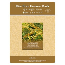 Rice Brain Essence Mask Маска тканевая рисовые отруби, 23 мл