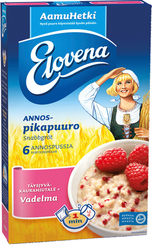 Каша овсяная elovena