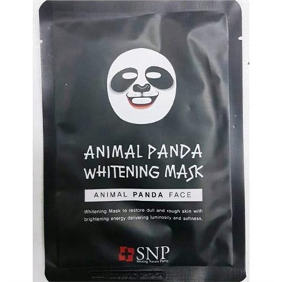 Тканевая отбеливающая маска Animal Panda Whitening Mask 25 мл оптом