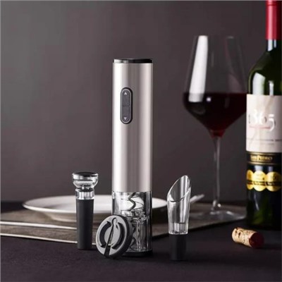 Подарочный набор с электрическим штопором Electric wine set 4 в 1 оптом