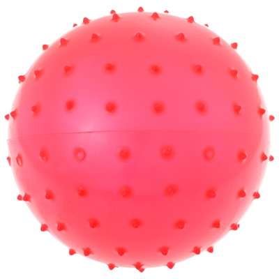Мячик массажный, матовый пластизоль, d=16 см, 35 г, МИКС