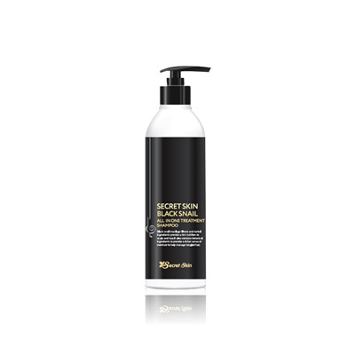 BLACK SNAIL ALL IN ONE TREATMENT SHAMPOO Шампунь для волос 250 мл