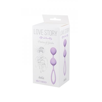 Вагинальные шарики Love Story Diaries of a Geisha Violet Fantasy 3005-05Lola