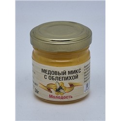 Мед микс с облепихой "Молодость" 50 гр