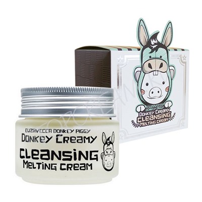 Donkey Creamy Cleansing Melting Cream Piggi  Крем очищающий 100 мл