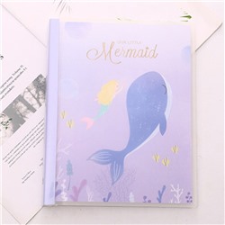 Блокнот-notebook «Mermaid» фиолетовый