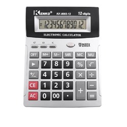 Настольный говорящий 12-разрядный калькулятор KENKO KK-8003-12