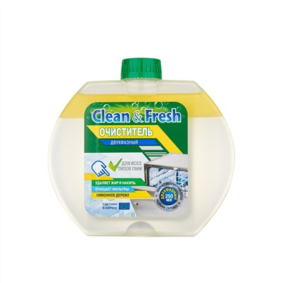 Очиститель для ПММ CLEAN&FRESH 250 мл Лимонное дерево