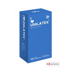 Презервативы Unilatex Natural Plain 12 шт +3 шт в подарок 3013Un