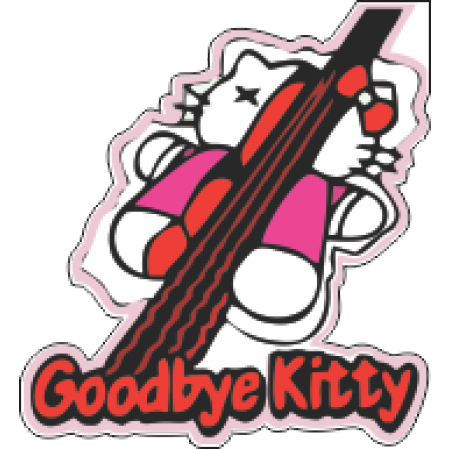 Goodbay. Goodbye стикер. Наклейка Goodbye. Удачно дала наклейка. Sticker Goodbye with Kiss.