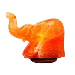 Солевая лампа Слон Himalayan Salt lamp Elephant Shape