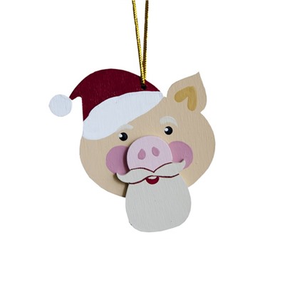 Символ 2019 года - Свин подвеска малая - Christmas Pig 310-2