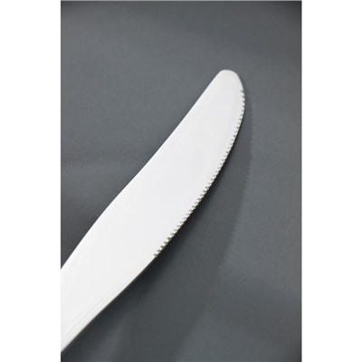 Нож столовый из нержавеющей стали Доляна «Таун», 22,5 см, цвет серебряный