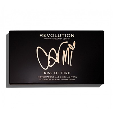 Палетка теней MakeUp Revolution Carmi Kiss Of Fire