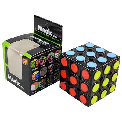 Кубик Рубика Magic Cube цветной 3х3х3