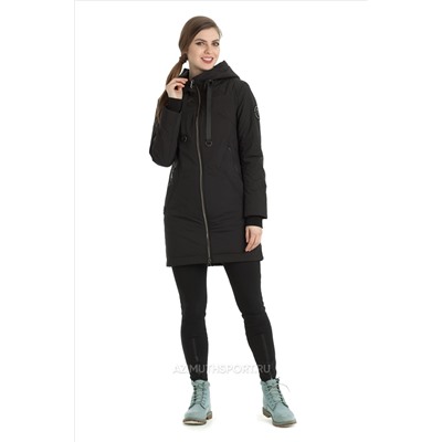 Женская удлиненная куртка-парка Alpha Endless 1019 Черный