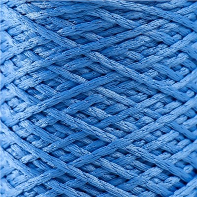 Шнур для вязания 100% полиэфир 1мм 200м/75±10гр (19-голубой)