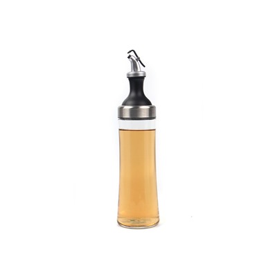 Бутылка 650мл для масла, уксуса с дозатором, стекло, пластик, SP-582