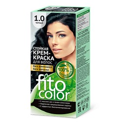 Стойкая крем-краска для волос серии "Fitocolor" тон черный 115 мл