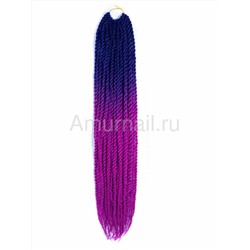 Сенегальские косы 60 см Сине-Фиолетовый Y86