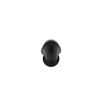 Силиконовая анальная пробка черная S (5.8*2.8cm) 3306-01