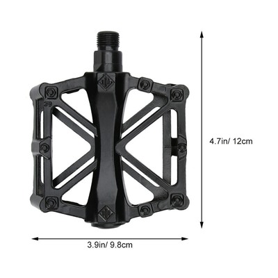 Универсальные педали для горного велосипеда L и R, 9х10 см
