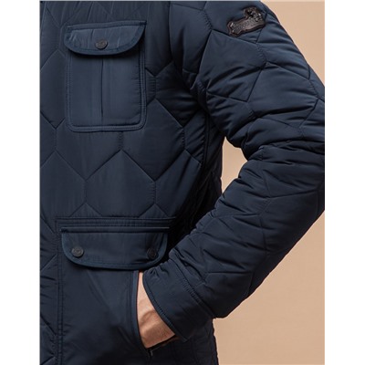 Куртка мужская светло-синяя практичная модель 2703