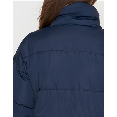 Брендовая синяя женская куртка Braggart "Youth" модель 25233
