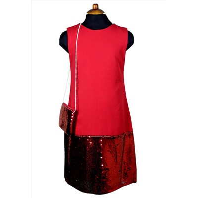 Платье Wecan 19257 Красный