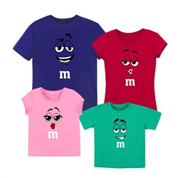 Семейный комплект футболок m&m's