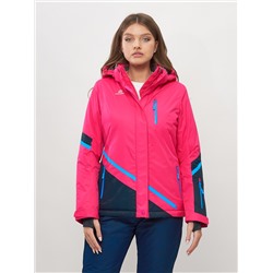 Горнолыжная куртка женская розового цвета 551911R