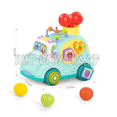 Развивающая игрушка для малышей CAR (свет, звук) HE0547, HE0547