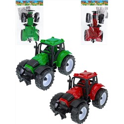 Трактор "Сельский"(12х6,5х7,5 см)(цвет микс)