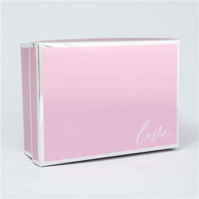 Коробка складная «Love», 21 х 15 х 7 см