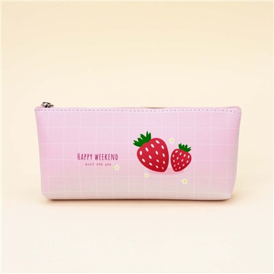 Пенал "Fruits Strawberry", pink
