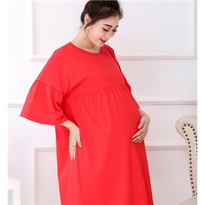 Ночная рубашка для беременных и кормящих 1721