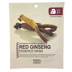 Cosmetics RED GINSENG ESSENCE MASK Маска для лица тканевая красный женьшень  25 гр