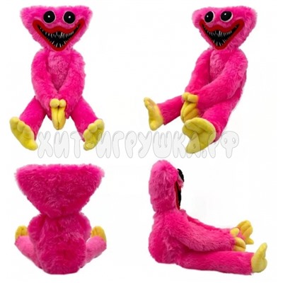 Мягкая игрушка Кисси Мисси Huggy Wuggy 41 см РОЗОВАЯ / киси миси и хаги ваги HW-pink41, HW-pink41