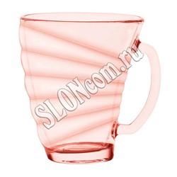 Кружка "Шейп Абонданс" розовая 320 мл, Luminarc Q0393
