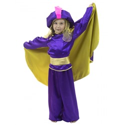 Детский карнавальный костюм Восточный принц сиреневый
