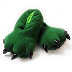 Тапочки «Когти зеленые»