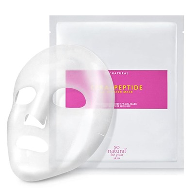 Cera+Peptide Bio Booster Mask  30m Биоцеллюлозная увлажняющая маска пептиды+керамиды.