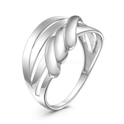 Кольцо из серебра родированное К-4155-р