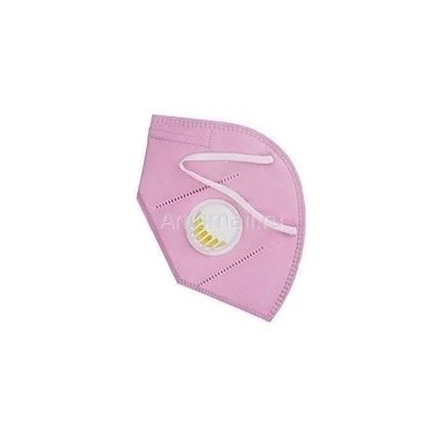 Защитная маска для мастера (с фильтром-респиратором) VDM Розовый