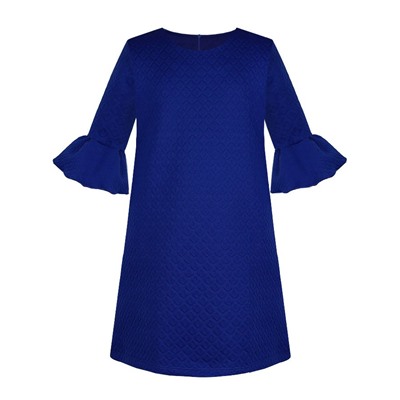 Синее платье для девочки 80771-ДН19