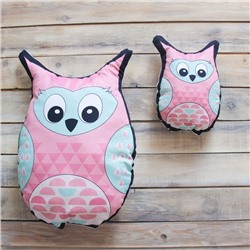 Игрушка-подушка Pink Owl маленькая