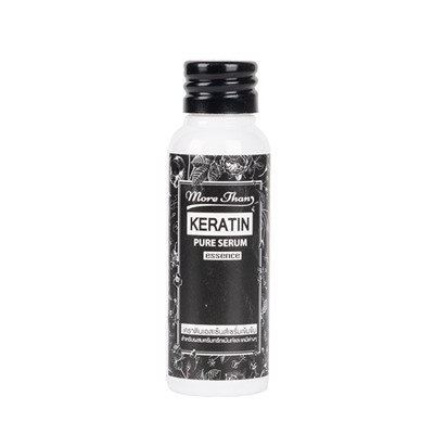 Концентрированная натуральная cыворотка для выпрямления волос с Кератином и Керамидами MoreThan Keratin Pure Serum Essence, 25 мл.