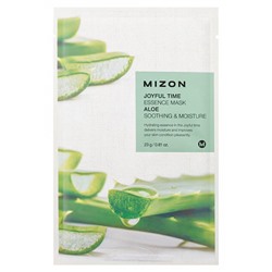 Mizon Joyful Time Essence Mask Aloe 23 г Тканевая маска для лица с экстрактом сока алоэ